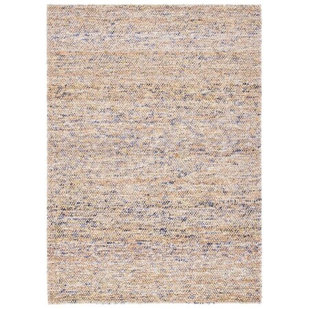 Safavieh 8 x 10 ft. Bohemian Hand Woven Rectangle Area Rug Natural & Purple BOH901V-8